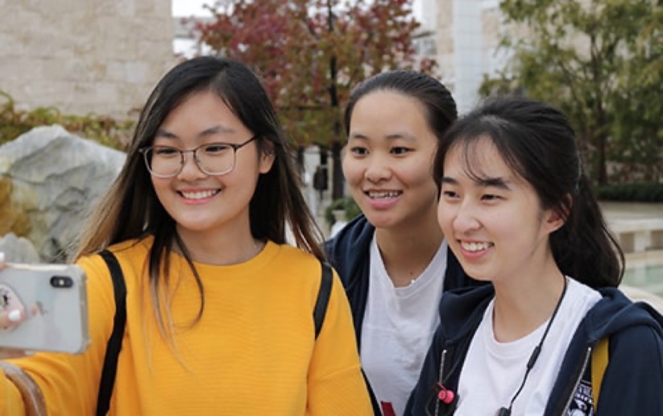 International student-athletes at SHA