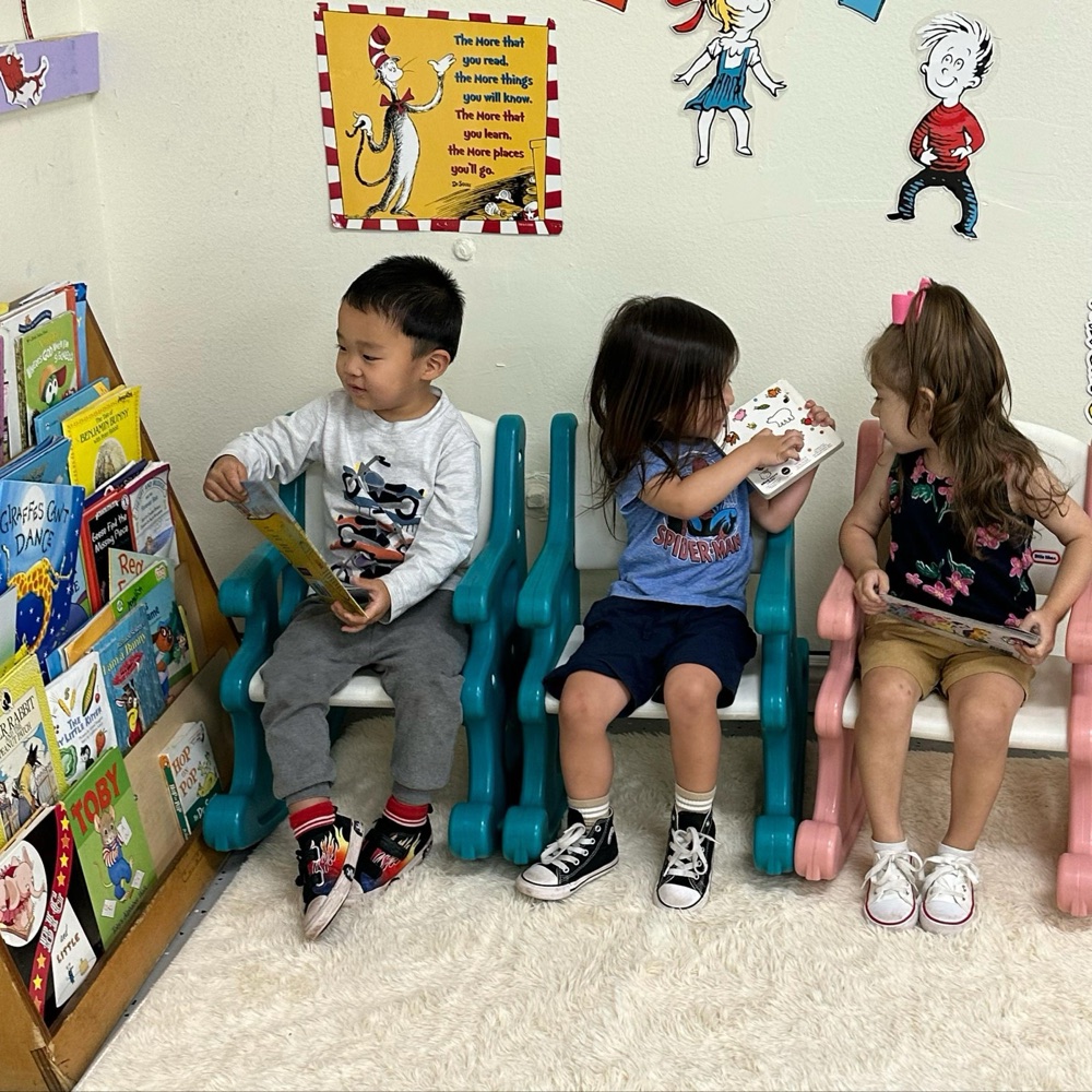 South Hills Academy preschool students